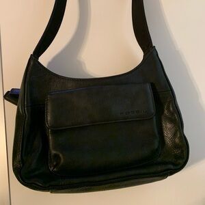 Fossil Leather shoulder bag